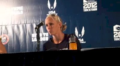 Becky Holliday on Hayward Field crowd Jenn Suhr at 2012 Olympic Trials