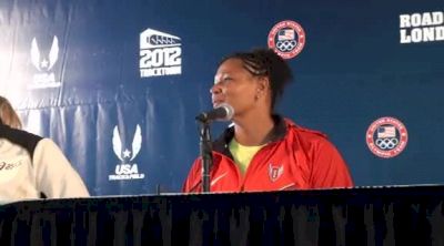 Aretha Thurmond on discus career at 2012 US Olympic Trials
