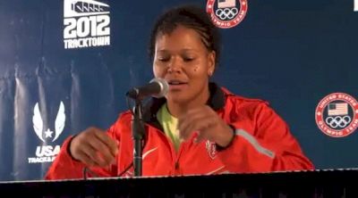 Aretha Thurmond on making 4th Oly team at 2012 Olympic Trials