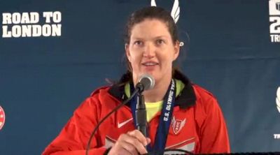 Stephanie Brown-Trafton 1st place Discus at 2012 Olympic Trials