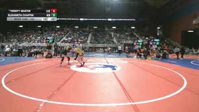 155 lbs Cons. Round 1 - Elizabeth Chaffin, H.E.M. vs Trinity Martin, Lingle-Ft. Laramie/Southeast