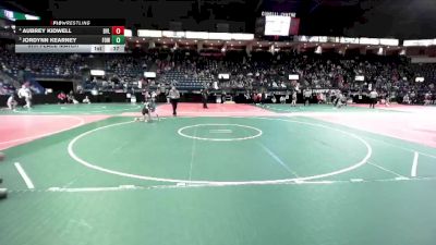 70 lbs 5th Place Match - Jordynn Kearney, FOWCA vs Aubrey Kidwell, BVLY2