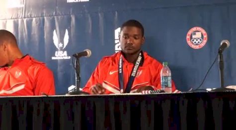 Justin Gatlin 100 1st place at 2012 US Olympic Trials