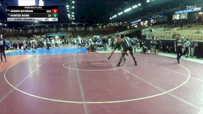215 lbs Cons. Round 2 - Hunter Born, St. John Neumann vs Akeem Bateman, Cook