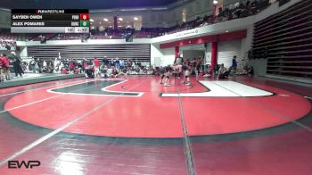 125 lbs Round Of 16 - Sayben Owen, Perry Girls Wrestling Club vs Alex Pomares, Duncan Lady Demons