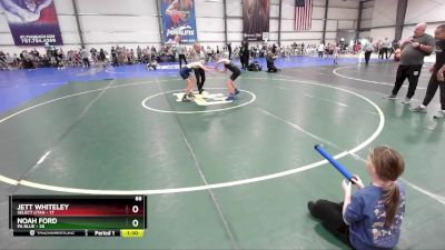 88 lbs Rd# 9- 2:15pm Saturday Final Pool - Noah Ford, PA Blue vs Jett Whiteley, SELECT Utah