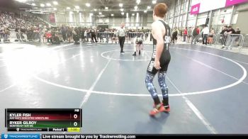 110 lbs Cons. Round 1 - Ryker Gilroy, NorthEast 509 WC vs Kyler Fish, Mat Rats Rebooted Wrestling