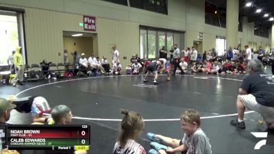 125 lbs Semis & Wb (16 Team) - Noah Brown, Fight Club vs Caleb Edwards, Carolina Hammer Squad