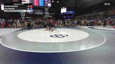 115 lbs Cons. Sub-rd Of 32 - Sophia Beanner, PA vs Ava Phillips, NY