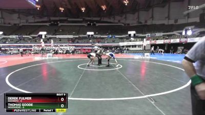 106 lbs Quarters & Wb (16 Team) - Derek Fulmer, Nazareth vs Thomas Goode, Woodgrove