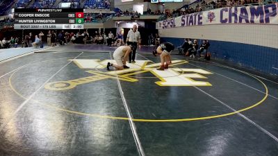 175 lbs Consi Of 8 #1 - Cooper Enscoe, Chesnee vs Hunter Livingston, Edisto