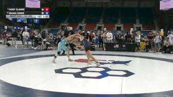 126 lbs 7th Place Match - Cody Clarke, Georgia vs Isaiah Jones, Oklahoma