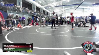 80 lbs Round 2 (4 Team) - Wille Kurtz, East Kansas Eagles Gold vs Aidyn Bryant, Midwest Gold