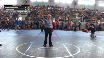 140 lbs Champ. Round 2 - Yantg Irwin, BUTLER vs Brady Speakman, West Geauga