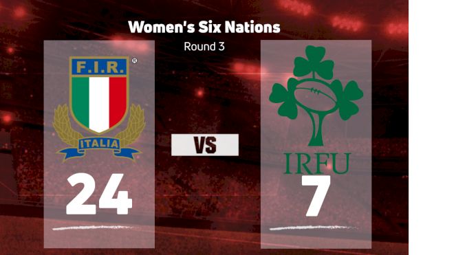 2023 Italy vs Ireland - Women's