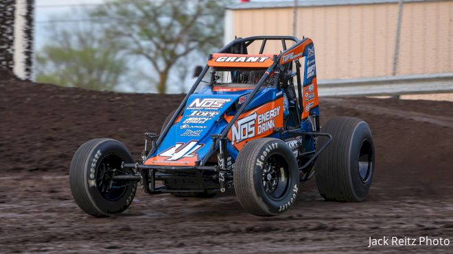 Justin Grant Holds On For USAC Spring Showdown Win At Tri-State Speedway
