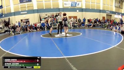 90 lbs Round 5 (10 Team) - Kyran Jochim, Franklin Wrestling Club vs Aiden Smith, Mishawaka Wrestling Club