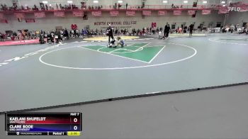 117 A 3rd Place Match - Clare Booe, King University vs Kaelani Shufeldt, UNATTACHED