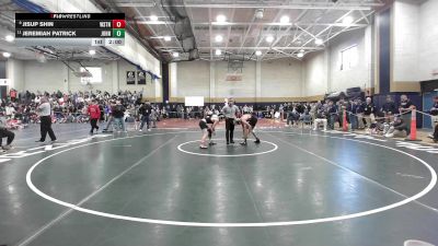 120 lbs Round Of 16 - Jisup Shin, Weston vs Jeremiah Patrick, John J. Duggan