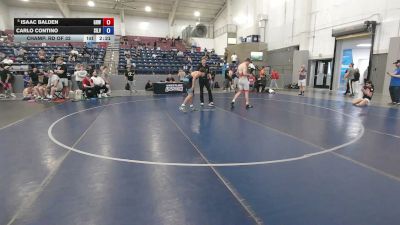 157 lbs Champ. Rd Of 32 - Isaac Balden, Gold Rush Wrestling vs Carlo Contino, Silvaback