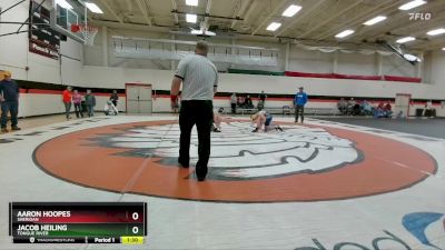 142-146 lbs Round 3 - Aaron Hoopes, Sheridan vs Jacob Heiling, Tongue River