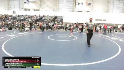 70 lbs Cons. Round 2 - Landon Bennett, Journeymen Wrestling Club vs Cole DeSanto, Hilton Jr Cadets Wrestling Club