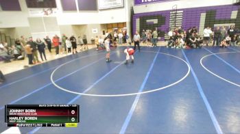 125 lbs Quarterfinal - Johnny Born, Bruin Wrestling Club vs Harley Boren, West Jordan