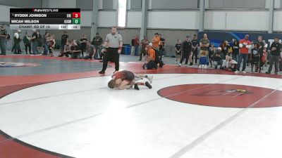 67 lbs Champ. Rd Of 16 - Ryddik Johnson, Eastern Oregon Elite vs Micah Nelson, Orting Jr. Cardinals Wrestling