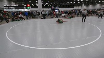 132 lbs Champ. Rd Of 128 - Michael Pabustan, Lions Wrestling Club vs Gavin Cottrell, Oklahoma