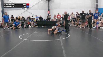 43 kg 3rd Place - London Powell, MGW Monkey Business - W vs Jasmine Buck, Badger Girls Elite - W