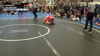 120 lbs Champ. Round 1 - Luca Amato NW3, Clear Fork Elite Wrestling vs Caleb Mize C2, Marysville Wrestling Program