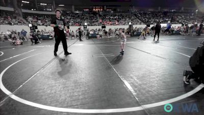 43 lbs Round Of 32 - Lincoln Crow, Berryhill Wrestling Club vs Yori Jackson, Shelton Wrestling Academy