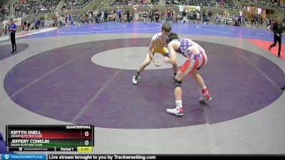 114 lbs Quarterfinal - Kiptyn Snell, Salem Elite Mat Club vs Jeffery Conklin, Salem Elite Mat Club