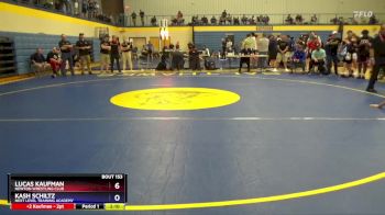 126 lbs Quarterfinal - Lucas Kaufman, Newton Wrestling Club vs Kash Schiltz, Next Level Training Academy