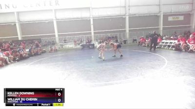 113 lbs Quarters & 1st Wb (16 Team) - Kellen Downing, Montana vs William Du Chemin, Wisconsin