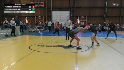 135 lbs Consi Of 8 #1 - Jaeden Brandon, Legacy Dragons vs Raffi Rafaelian, Top Flight Wrestling Academy