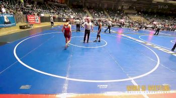 120 lbs Round Of 32 - Aaron Huntoon, Black Fox Academy vs Asher Bacon, Xcalibur