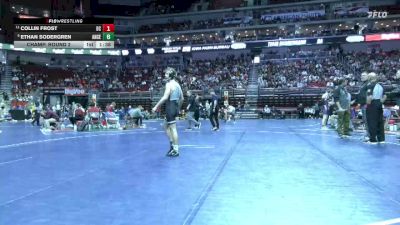 3A-138 lbs Champ. Round 2 - Collin Frost, Davenport Central vs Ethan Sodergren, Ankeny Centennial