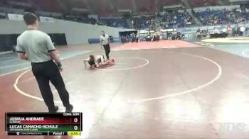 6A-106 lbs Cons. Semi - Lucas Camacho-Schulz, Jefferson (Portland) vs Joshua Andrade, Glencoe