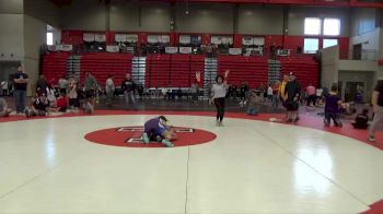 100 lbs 1st Place Match - Bella Partington, Arab Youth Wrestling vs Brynna Keys, Skulls And Crossbones