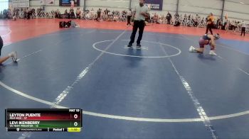 110 lbs Rd# 10- 4:00pm Saturday Final Pool - Levi Ikenberry, VA Team Predator vs Leyton Puente, Mile High