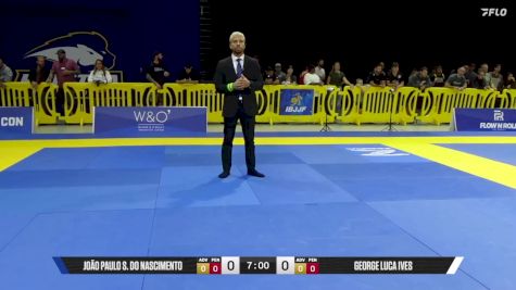 George Luca Ives vs João Paulo S. Do Nascimento 2025 Pan IBJJF Jiu-Jitsu No-Gi Championship