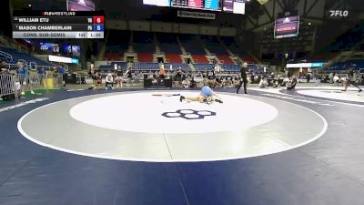 190 lbs Cons. Sub-semis - William Etu, VA vs Mason Chamberlain, PA