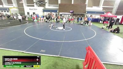 45 lbs Cons. Round 3 - Waylon Reid, Skyline WC vs Camilo Almaraz, Shootbox WC