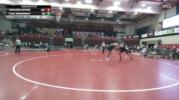 285 lbs 5th Place Match - Benjamin Mower, Oklahoma State vs Alex Semenenko, Brown