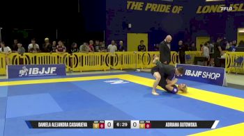 Adriana Gutowska vs Daniela Alejandra Casanueva 2025 Pan IBJJF Jiu-Jitsu No-Gi Championship