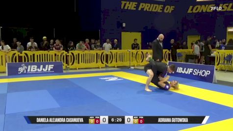 Adriana Gutowska vs Daniela Alejandra Casanueva 2025 Pan IBJJF Jiu-Jitsu No-Gi Championship