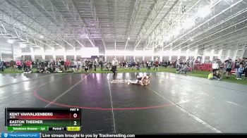 120 lbs Cons. Round 2 - Kent VanValkenberg, Alta vs Easton Theener, Altamont