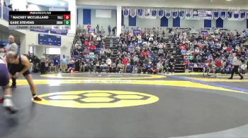 126 lbs Champ. Round 2 - Mackey McClelland, Yale vs Gabe Stevens, Swanton