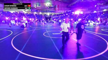 132 lbs Final - Logan Svoboda, Nwtc vs Antonio Guebara, Maize WC